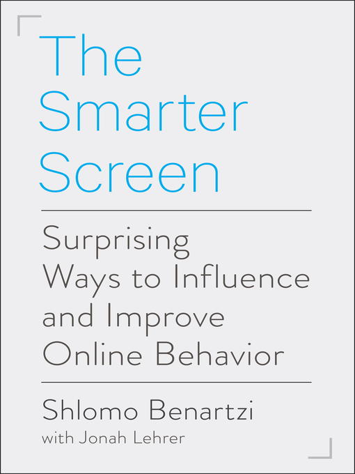 Title details for The Smarter Screen by Shlomo Benartzi - Available